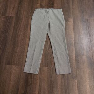 J. Jill Men's Black and White Checkered Dress Pants